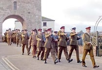Freedom parade for RE Militia