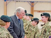 Cadets ‘join’ Legion