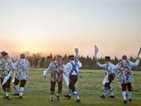 Big crowd attends May Hill dawn