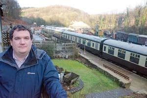 Ben is chuffed to get top railway job