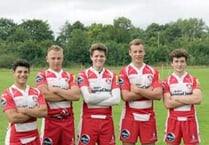 Lydney players at Premiership Festival
