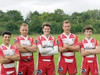 Lydney players at Premiership Festival