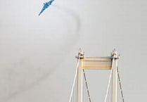 Vulcan flies over Forest  – for the very last time