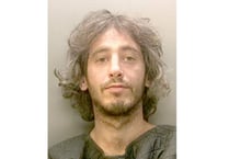 Caravan park yob is back behind bars
