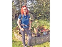 Cheryl heads for the hills