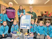 Beavering away for the Foodbank