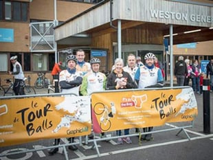 Cyclists have it in the bag