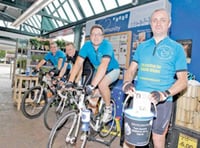 Cyclists’ coast challenge