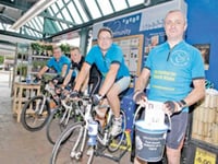 Cyclists’ coast challenge