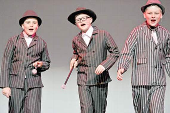 Students’ dazzling dance