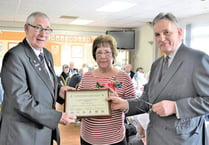 Couple’s service recognised