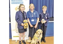 Pupils sponsor puppies