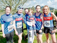 Runners take on the Kymin