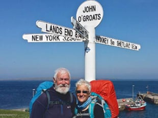 Dot and Dave walk from Cornwall to Scotland