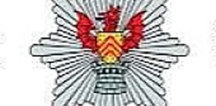 Car bursts into flames