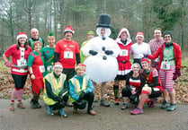 Christmas runs raise money