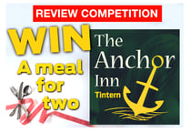 Win a meal for two at the Anchor Inn, Tintern
