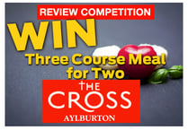 Win a 3 course meal for two at The Cross, Aylburton.