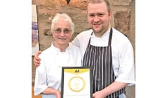 Chef honoured for  brilliant breakfasts