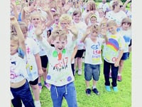 Pupils go extra mile for charity