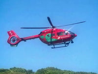 Skate park scooter boy  airlifted to hospital