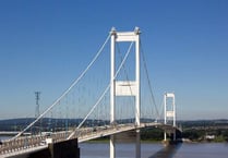 Search launched after man falls off old Severn Bridge