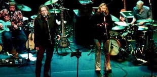 Zeppelin rock legend Plant returns for town show