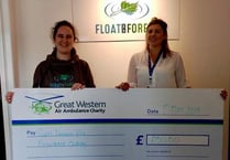 Float centre buoys up charity