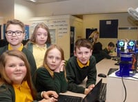 Children get to grips with robots