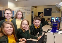 Children get to grips with robots