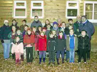 Volunteers give hut make-over
