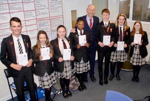 Sky’s the limit for ‘Kitemark’ school