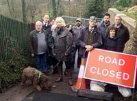 Court battle looming over closed off road