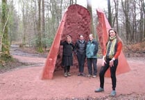 New artwork unveiled on Forest’s Sculpture Trail