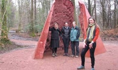 New artwork unveiled on Forest’s Sculpture Trail