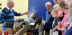 Track record for model rail show