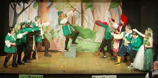 Robin and his Merry Men in town hall takeover