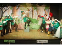 Robin and his Merry Men in town hall takeover