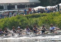 Oarsome 800 rowers launch on Wye