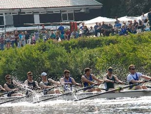 Oarsome 800 rowers launch on Wye