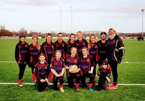 Girls tackle rugby festival