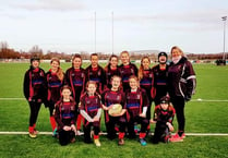Girls tackle rugby festival