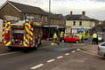 OAP released from car after high street crash