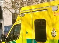Men are airlifted