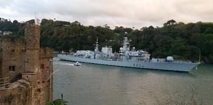 Sad final port of call for HMS Monmouth