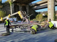 Turntable installed on last of Severn ferries - but it's not for playing records