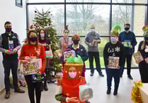 Presents of mind by caring staff