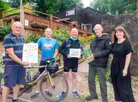 Blakeney welcome for charity riders
