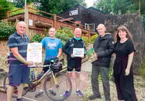 Blakeney welcome for charity riders