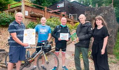 Blakeney welcome for charity riders